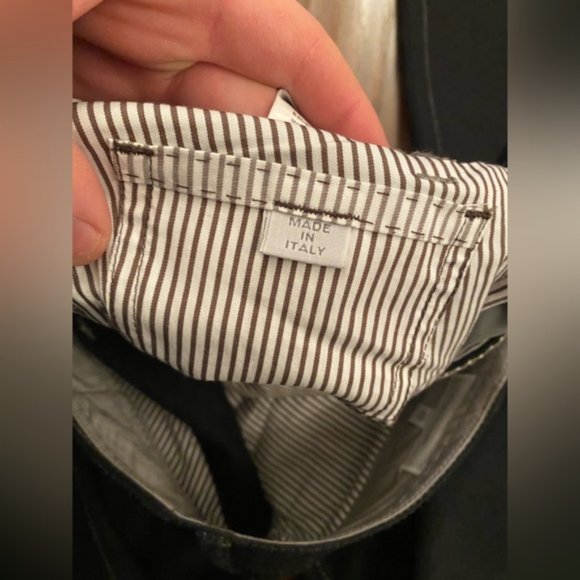 SOLD Cortigiani Italian Luxury Wool Jean-Style Pants - Picture 7 of 16